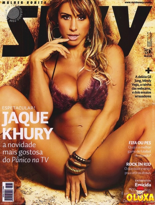 Jaque Khury Nua Revista Sexy