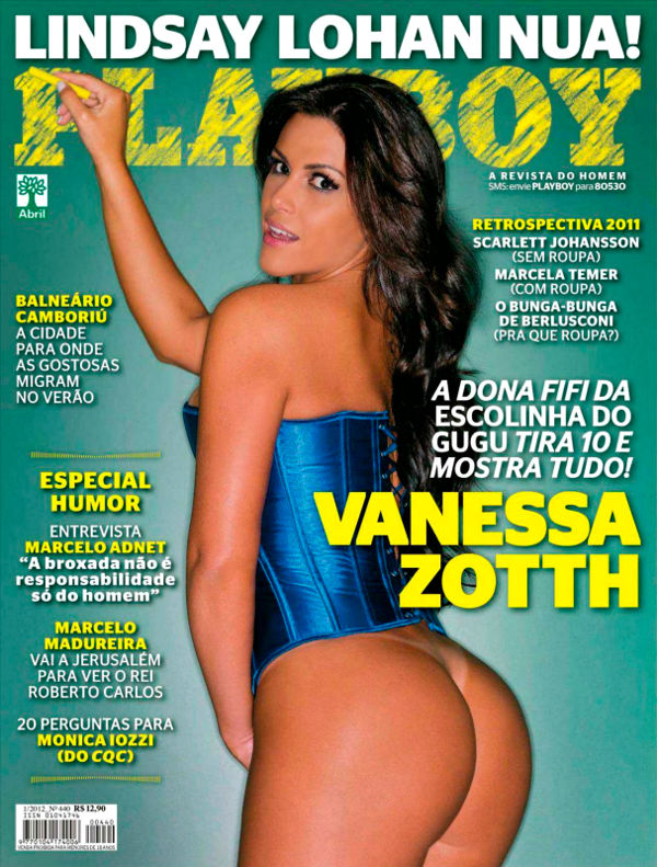 Vanessa Zotth Nua Playboy